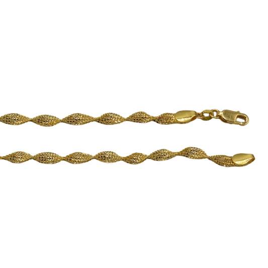 LR Chain Full Twist Necklace